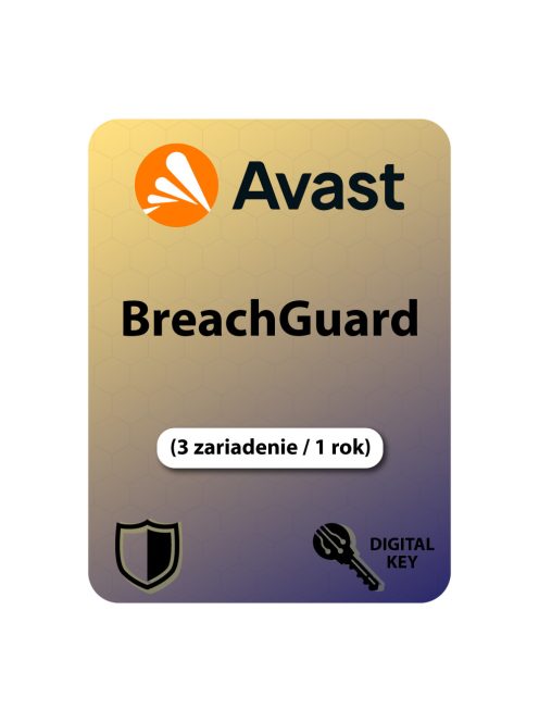 Avast BreachGuard (3 zariadenie / 1 rok)