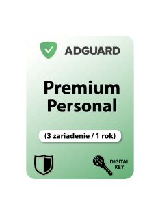 AdGuard Premium Personal (3 zariadenie / 1 rok)