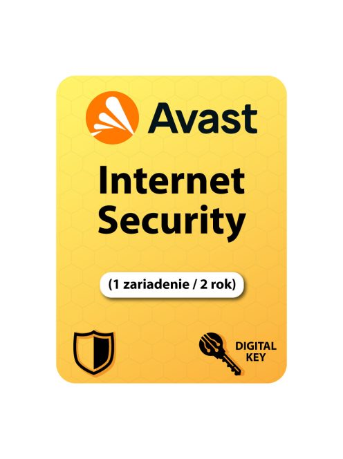 Avast Internet Security (1 zariadenie / 2 rok)