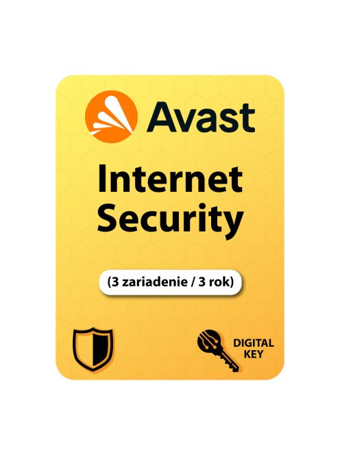 Avast Internet Security (EU) (3 zariadenie / 3 rok)