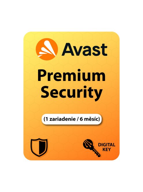 Avast Premium Security (1 zariadenie / 6 měsíc)