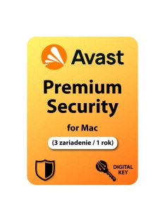 Avast Premium Security for MAC (3 zariadenie / 1 rok)