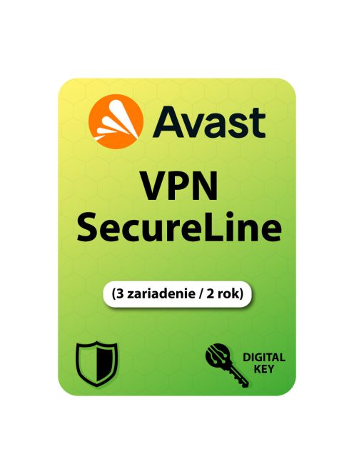 Avast SecureLine VPN (3 zariadenie / 2 rok)