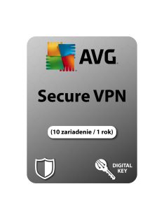 AVG Secure VPN (10 zariadenie / 1 rok)