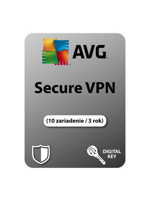 AVG Secure VPN (10 zariadenie / 3 rok)