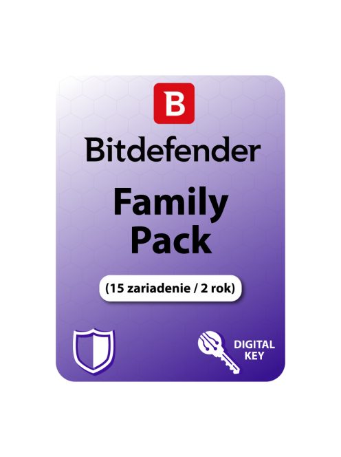 Bitdefender Family Pack (EU) (15 zariadenie / 2 rok)
