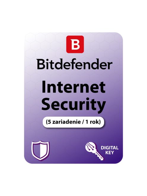 Bitdefender Internet Security (EU) (5 zariadenie / 1 rok)
