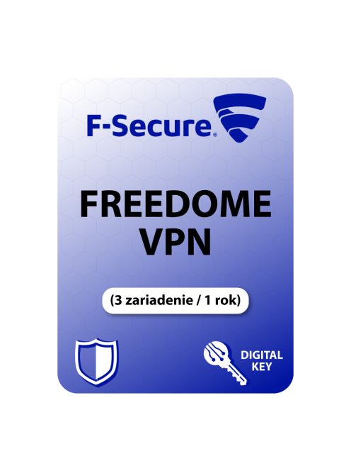 F-Secure Freedome VPN (3 zariadenie / 1 rok)