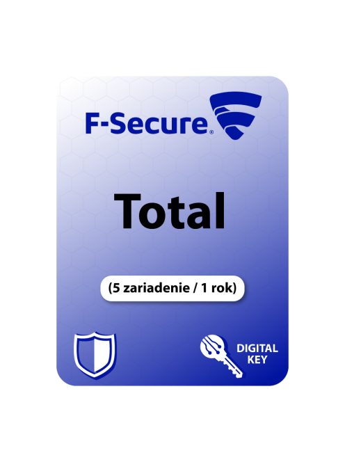 F-Secure Total (EU) (5 zariadenie / 1 rok)