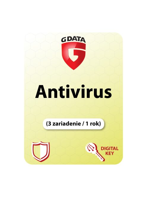G Data Antivirus (EU) (3 zariadenie / 1 rok)