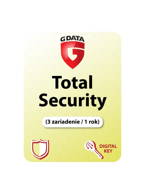 G Data Total Security (EU) (3 zariadenie / 1 rok)