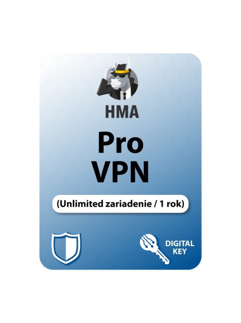 HMA! Pro VPN (5 zariadenie / 1 rok)