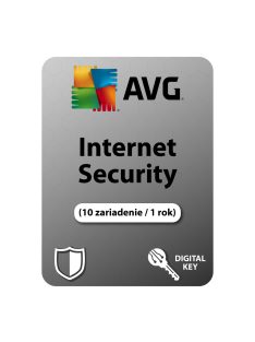 AVG Internet Security (10 zariadenie / 1 rok)