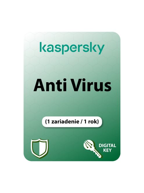 Kaspersky Antivirus (1 zariadenie / 1 rok)