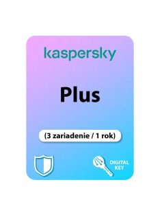 Kaspersky Plus (EU) (3 zariadenie / 1 rok)