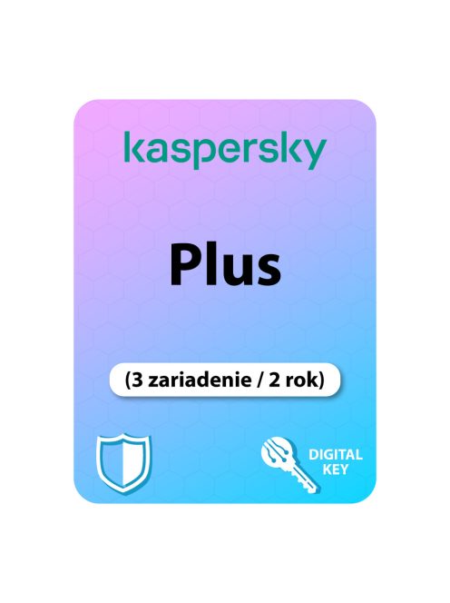 Kaspersky Plus (EU) (3 zariadenie / 2 rok)