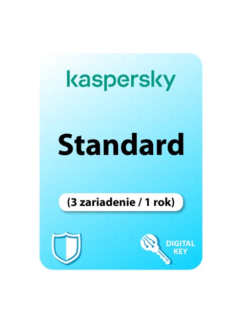 Kaspersky Standard (3 zariadenie / 1 rok)