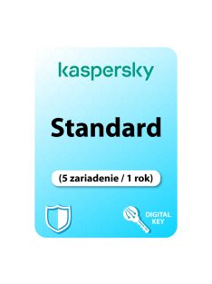 Kaspersky Standard (EU) (5 zariadenie / 1 rok)