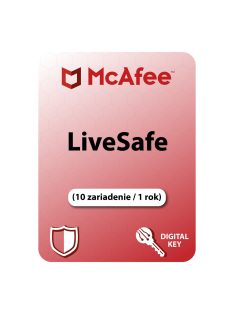 McAfee LiveSafe (10 zariadenie / 1rok)