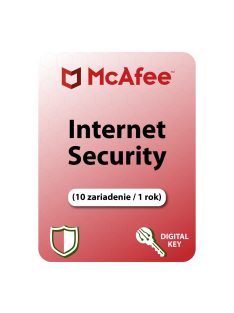 McAfee Internet Security (10 zariadenie / 1 rok)
