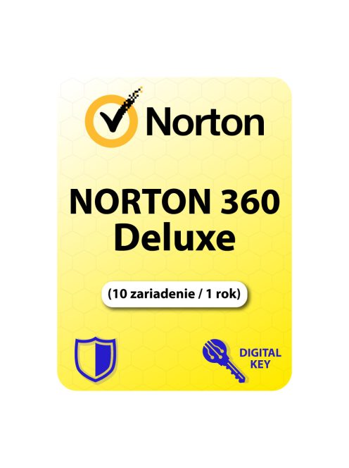Norton 360 Deluxe (10 zariadenie / 1 rok)
