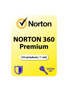 Norton 360 Premium (10 zariadenie / 1 rok)