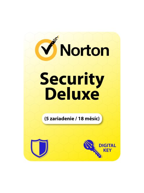 Norton Security Deluxe (EU) (5 zariadenie / 18 měsíc)