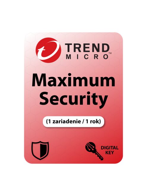 Trend Micro Maximum Security (1 zariadenie / 1 rok)