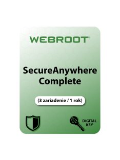 Webroot SecureAnywhere Complete (EU) (3 zariadenie / 1 rok)