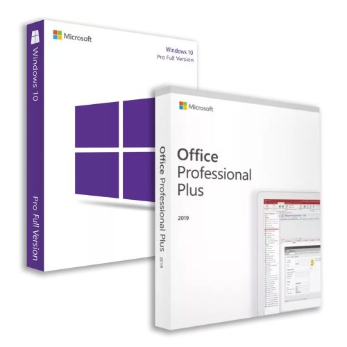 Microsoft Windows 10 Pro (Full Retail) + Microsoft Office 2019 Professional Plus (Prenosná verzia)