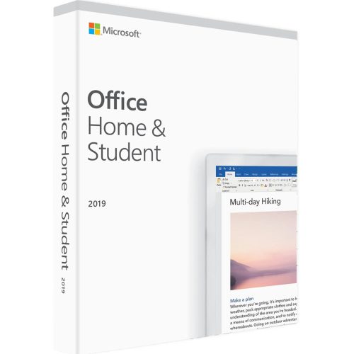 Microsoft Office 2019 Home & Student (1 zariadenie / Lifetime) (Prenosná verzia)