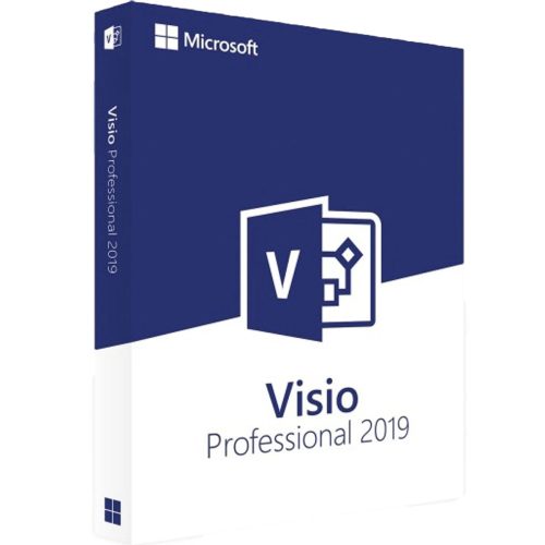 Microsoft Visio Professional 2019 (2 zariadenia) (Aktivácia online)