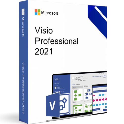 Microsoft Visio Professional 2021 (5 zariadení) (Aktivácia online)