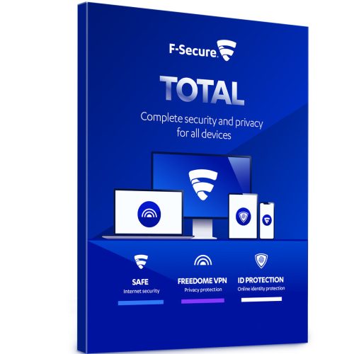 F-Secure Total (3 zariadenia / 1 rok)
