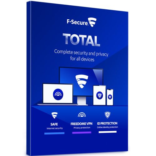 F-Secure Total (3 zariadenia / 1 rok) (EU)