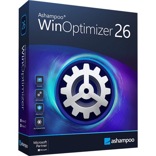 Ashampoo WinOptimizer 26 (3 zariadenia / Lifetime)