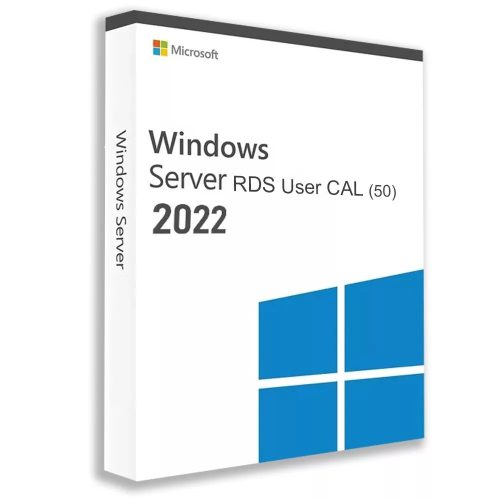 Microsoft Windows Server 2022 RDS User CAL (50 používateľov)