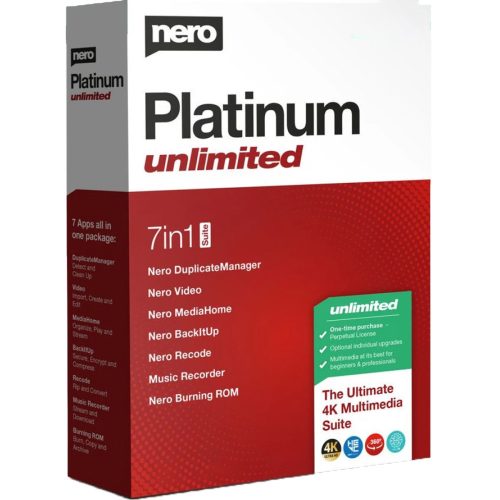 Nero Platinum Unlimited (1 zariadenie / Lifetime)