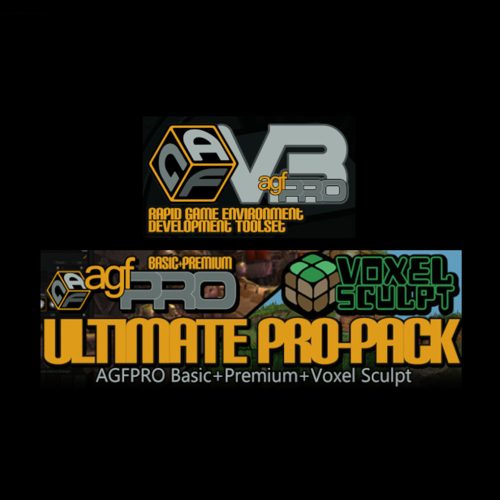 Axis Game Factory's AGFPRO + Voxel Sculpt + Premium Bundle (1 zariadenie / Lifetime) (Steam)