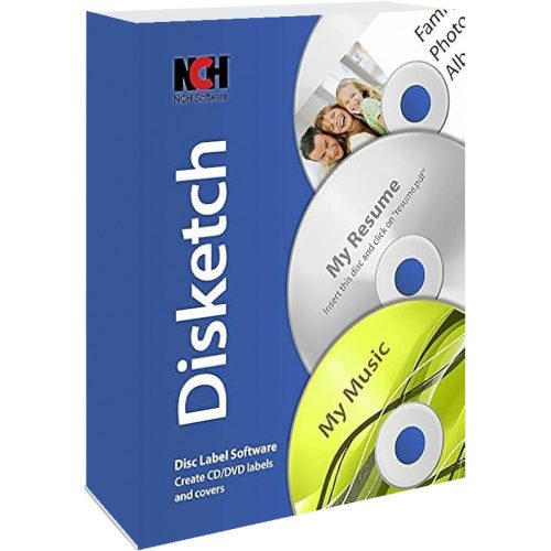 NCH: Disketch Disc Label (1 zariadenie / Lifetime)