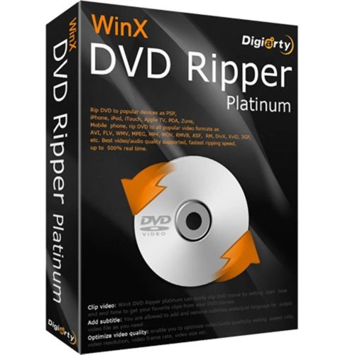 WinX DVD Ripper Platinum (1 zariadenie / 1 rok)