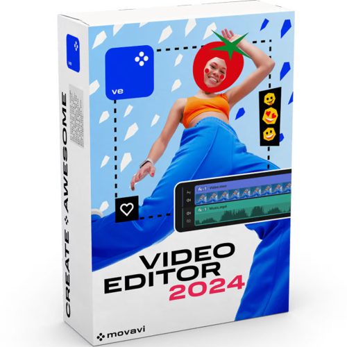 Movavi Video Editor 2024 (1 zariadenie / Lifetime) (Mac)