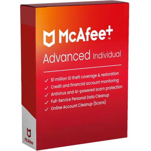 McAfee+ Advanced Individual Security (1 používateľ / 1 rok) (EU)