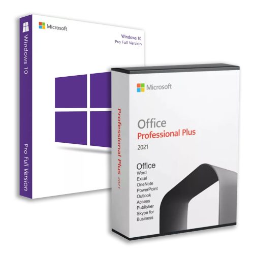 Microsoft Windows 10 Pro (OEM) + Microsoft Office 2021 Professional Plus (Aktivácia online)