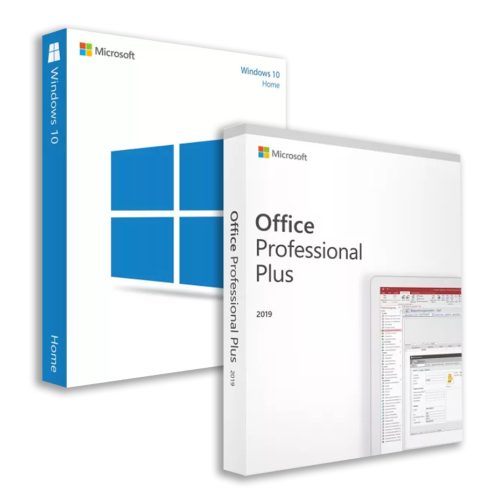 Microsoft Windows 10 Home (OEM) + Microsoft Office 2019 Professional Plus (Aktivácia online)