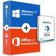 Microsoft Windows 11 Pro (OEM) + Office 2021 Professional Plus (Aktivácia online) + Panda Dome Essential (3 zariadenia / 1 rok) Family Pack