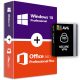 Microsoft Windows 10 Pro (OEM) + Office 2021 Professional Plus (Aktivácia online) + AVG Secure VPN (5 zariadení / 1 rok) Small Business Pack