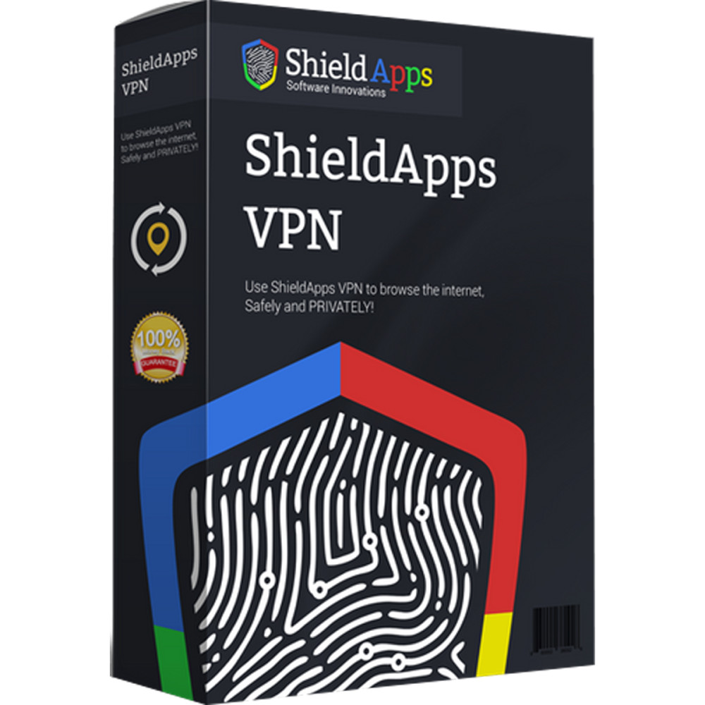 ShieldApps VPN (3 zariadenia / 1 rok) (Elektronická licencia)